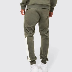 ชุดสตรีทแวร์ผู้ชาย เสื้อฮู้ดดี้ทรงโอเวอร์ไซส์แบบครอป และกางเกงขายาวทรงสปอร์ต ชุดเซ็ตผ้าฝ้าย 100% สำหรับวิ่งและออกกำลังกาย สามารถสั่งทำได้ - Product Image 6