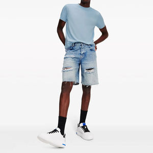 Wholesale Denim <b>Shorts</b> Acid Wash Denim <b>Shorts</b> Youth Denim <b>Shorts</b> for Trend Driven Collections - Product Image 3