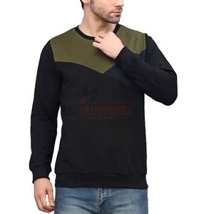 Sudadera de hombre de calidad superior, sudadera personalizada al por mayor, Jersey, ropa informal ligera, sudadera de Color sólido - Product Image 1