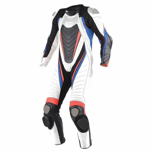 Chaqueta de Motociclismo de Cuero Genuino Personalizada, Ropa Deportiva Protectora y Transpirable para Adultos Motociclistas - Product Image 2
