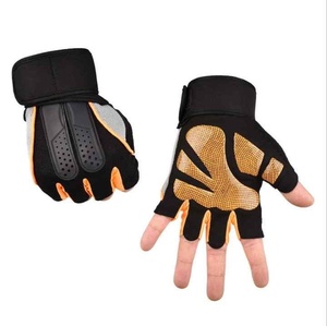 Guantes de Soporte para Muñecas de Material PU para Entrenamiento de Fuerza, Levantamiento de Pesas y Culturismo - Product Image 4
