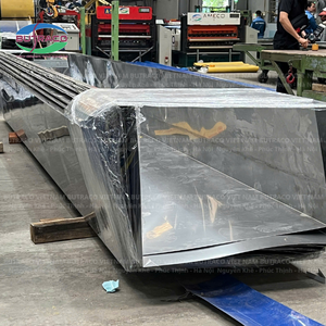 Gouttière en acier inoxydable 304, produit sur mesure, prix raisonnable, dessins techniques 3D disponibles - Product Image 6