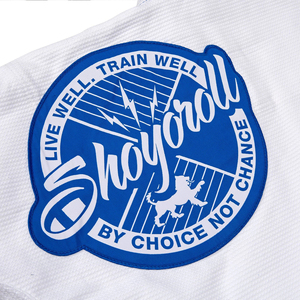 Kimono de Jiu-Jitsu Brésilien (BJJ) pour adultes RTS Shoyrol de haute qualité, 460 g/m², noir, 100 % coton, durable, respirant à l'avant - Product Image 4