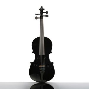 Custodia per violino acustico con tastiera in plastica, archetto in legno, fondo in abete e cordiera variabile - Product Image 4