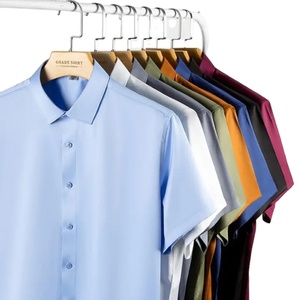 Men's Formal <b>Half</b> <b>Shirt</b> Short Sleeve Casual Wholesale Hot Selling Cheap Price 100% Export Oriented Quality Custom Logo New Year - Product Image 4