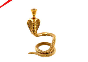 High Standard Quality Metal Eco-Friendly Handmade Design Snake Candle <b>Holder</b> for Home Decoration - Product Image 1