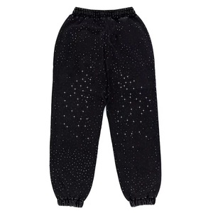 Unisex Black Glitter Dot Print Tracksuit Hooded Zipper Closure Full <b>Sleeve</b> Casual Autumn Wear Regular Fit Adult <b>Sweatshirt</b> Pant - Product Image 5