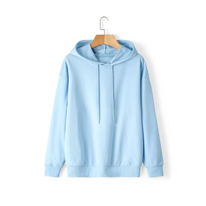 Sweat-shirts à capuche bleus unis pour hommes de haute qualité 2022 (6XL) - Product Image 1