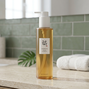 Aceite Limpiador de Ginseng Coreano 210ml Sin Perfume Desmaquillante para Todo Tipo de Piel - Product Image 1