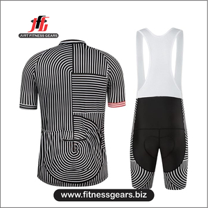 JUST FITNESS GEARS Conjunto de Uniformes de Ciclismo Sublimados sin Mangas de Secado Rápido 100% Spandex/Poliéster de Alta Calidad para Adultos | - Product Image 2