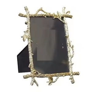 Modern Essence Metal Glass Photo <b>Frame</b> Decorative <b>Picture</b> Display Interior Accent - Product Image 4
