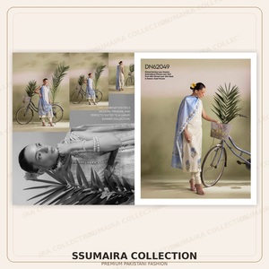 Colección de Ropa de Jardín Gul Ahmed Bagheecha 2026 de Ssumaira | Conjuntos de 3 Piezas de Tela Estampada y Bordada | Ropa de Mujer Paquistaní al por Mayor - Product Image 3
