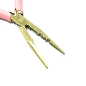 Haigh Quality Hair Extension Pliers <b>Tools</b> Kit Professional Installation Remover <b>Set</b> <b>Pink</b> Handle - Product Image 4