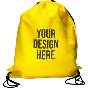 Custom Promotional <b>Drawstring</b> Sports <b>Backpack</b> Polyester Printing String Bag Gym Sack Cinch Bag High Quality Storage Sackpacks - Product Image 2