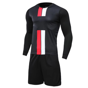 Conjunto Deportivo de Moda al por Mayor para Hombre, Uniformes de Portero de Fútbol Personalizados, Conjuntos de Camisetas de Fútbol de Manga Larga - Product Image 6