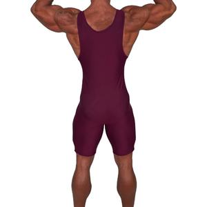 ชุดซิงเกิลต์นักมวยปล้ำชายแบบกันน้ำ ดีไซน์สั่งทำได้ พิมพ์ลายแบบซับลิเมชั่น สำหรับฝึกซ้อมกลางแจ้ง - Product Image 2