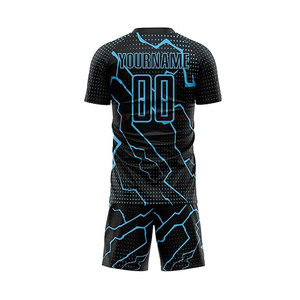 Comfortable Breathable Sports Wear Quick Dry Sublimation Soccer Uniform Professional Customizable Adult Design International - Product Image 3