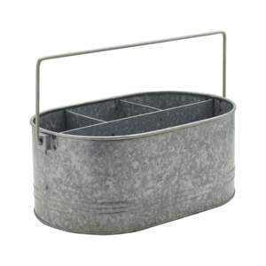 Contenedor de Almacenamiento Galvanizado con Tapa Abatible, Fácil Acceso para Herramientas y Suministros de Jardinería - Product Image 6