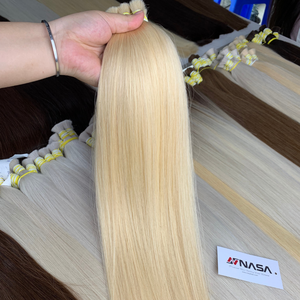 Extensions de cheveux vierges en vrac de qualité de luxe soyeux pas de perte de cheveux humains vietnamiens pour couleur claire naturelle droite - Product Image 5