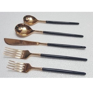 Ensemble de couverts en acier inoxydable de qualité supérieure avec manche martelé, dernière collection de couverts forgés, cuillère, fourchette, couteau, vaisselle, service de table - Product Image 6