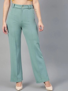 Women's Fashion Clothing Dresses Tops Shirts T-Shirts Pants & Trousers <b>Boot</b> Cut Denim Vintage Knee-Length - Product Image 3
