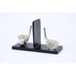 Serre-livres décoratifs en forme de bâton de golf avec balle, accessoires de table pour la décoration intérieure, magazines, livres, journaux - Product Image 6