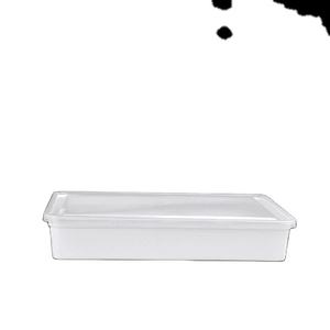 1000GM Rectangular Plastic <b>Sweet</b> Food Container with Lid for Storage - Product Image 1