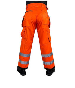 Pantalones de trabajo resistentes para hombre, pantalones de trabajo de alta calidad para construcción, pantalones rectos con bolsillos laterales, pantalones casuales para hombre - Product Image 2