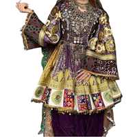 Robe Traditionnelle Bohème pour Femmes en Dentelle Kuchi Écologique, Couleur Personnalisée, Fabricant OEM ODM, Style Afghane Décontracté, Prix de Gros