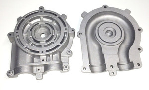 Pieza de Máquina de Aluminio Fundido a Presión con Superficie Granallada y Tamaño Personalizado - Product Image 1