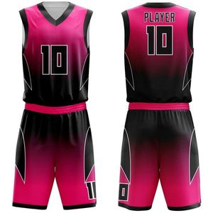 Uniformes de Baloncesto Personalizados de Fábrica OEM, Uniformes de Baloncesto Personalizados de Tela 100% Poliéster - Product Image 3