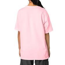 T-shirt en coton écologique pour femme, style décontracté, motif uni, coupe ample, design ajusté, logo personnalisé, été - Product Image 2
