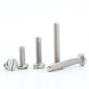 Tornillo Autorroscante de Cabeza Ranurada Premium, Acero Inoxidable, Zincado, Clase 4.8 6.8, Fijación Metálica Duradera para Chapa Metálica - Product Image 3