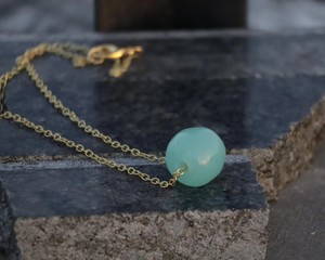 Pendentif en perles de jade vert, collier en jade naturel, bijoux en cristal de guérison, porte-bonheur, cadeau de prospérité, fournisseur en gros - Product Image 3
