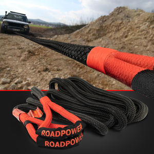 Cuerda de recuperación cinética Roadpower de 14 toneladas, cuerda de remolque de alta resistencia para vehículos todoterreno, cuerda elástica que absorbe impactos y maximiza la energía - Product Image 3