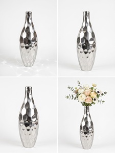 Jarrón de Flores Antiguo de Plata de Lujo, de Primera Calidad, para Decoración del Hogar, Fiestas en la Sala de Estar y Decoración de Bodas - Product Image 5