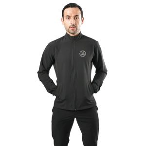 All Sport Men <b>Jacket</b> Black Color Lightweight Windproof Breathable <b>Zip</b>-<b>Up</b> Athletic Casual Outdoor Running Training Sports <b>Jacket</b> - Product Image 1