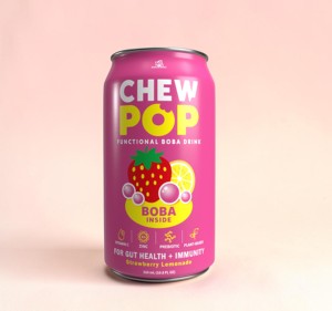 Boisson au thé boba Hong Da Ma Popping Boba Grape Splash 320ml, prête à boire à température ambiante - Product Image 2