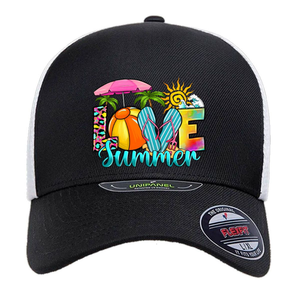Gorra Trucker de 5 Paneles con Estampado Digital de Malla para Viajes, de Alta Calidad, Tejido Satinado de Primera Calidad, Bangladesh - Product Image 3