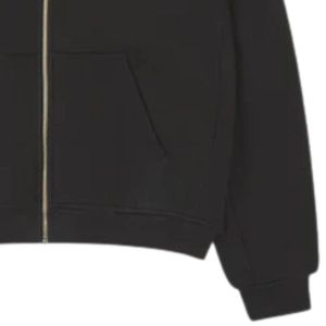 Sudadera con Capucha y Cierre para Hombre, Modelo Laundered Classics, Cómoda y Elegante, en Color Negro Lavado, Calidad Premium - Product Image 4