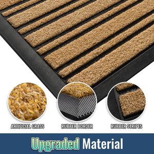 Tappetino d'Ingresso Extra Resistente 36x17 Pollici per Esterni, Tappeto di Benvenuto Robusto per Porta d'Ingresso Esterna, Tappetino Posteriore Resistente - Product Image 1