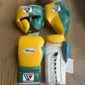 Guantes de Boxeo Profesionales Winning Pro Punching, de Cuero Vacuno Genuino, Personalizados, de Alta Calidad, con Correa de Muñeca Ajustable y Protección Completa para los Dedos - Product Image 3