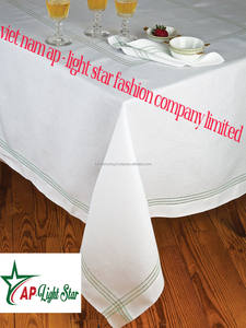 Mantel de Lino Elegante y Lujoso, Bordado Tradicional Hecho a Mano con Punto de Cruz, Alta Calidad, Nuevo, Artesanía de Bordado, Tamaño Personalizado - Product Image 4