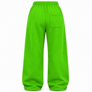 Trending Loose Fit <b>Women</b> Streetwear Winter <b>Jogger</b> Pants Soft <b>Fleece</b> Wide Leg Sweatpants Elastic Waist Drawstring Casual Trousers - Product Image 2