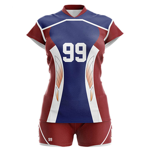Uniforme Deportivo Personalizado de Invierno Transpirable 100% Poliéster para Voleibol, Informal, para Hombre y Mujer, con Nombre y Logotipo del Equipo Personalizados - Product Image 2