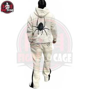 Conjunto Deportivo de Sudadera con Capucha y Pantalones Anchos para Correr, Estilo Casual, con Estampado Gráfico, Ropa Deportiva - Product Image 2