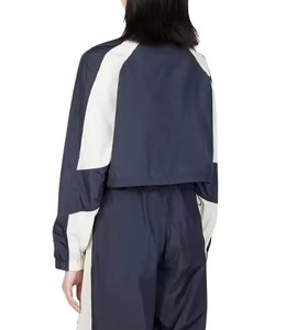 Premium Quality Women's Green Windproof <b>Zip</b> <b>Hooded</b> Windbreaker and Shorts Tracksuit Set 2026 Wholesale 2 Piece Solid Pattern - Product Image 6