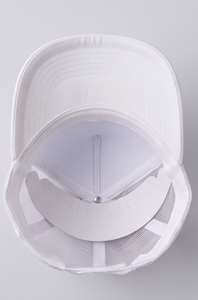 Casquette de camionneur blanche unisexe, ajustable, en tissu mesh, 5 panneaux, style décontracté pour adulte, toutes saisons - Product Image 6