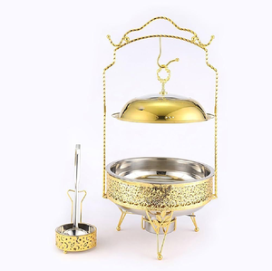 Sopera metálica de gran capacidad con acabado espejado, ideal para servicio de buffet. Disponible a precios de mayorista. - Product Image 3