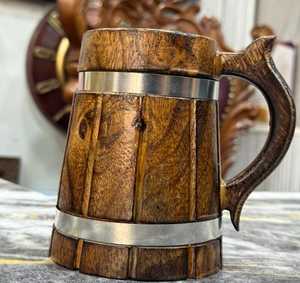 Taza de Café de Madera Maciza - Diseño de Lujo de la Mejor Calidad, Ecológica, Apta para Microondas, Estilo Clásico - Product Image 2